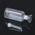 LumaGrove BBQ(200ML) Oil and Vinegar Dispenser Glass, Borosilicate Glass Olive Oil Vinegar Dispenser with Pourers
