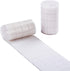 White Self Adhesive Dots 500pcs (250 Pairs) - 1" Diameter Square Hook and Loop Dots for School, Office