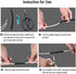 3/4 inch Dual Wall Adhesive Heat Shrink Tubing, Large Glue Lined Marine Cable Sleeve Tube, Black (4 Feet)