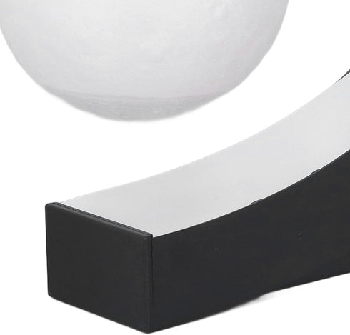Floating Moon Night Light Lamp, Magnetic Levitation Desktop Light, Multicolor Changing ABS Floating Moon for Office