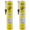 Stanley Premium Siliconized Caulk Acrylic Sealant, 10.1 fl.oz, White, 2 Pack