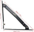 2pcs 5.91 Inch, Folding Shelf Bracket Heavy Duty Collapsible Shelf Brackets, Metal Foldable Shelf Table Bracket