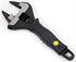 Extra Slim Jaw 6-Inch Adjustable Wrench, Large 1.34-Inch Jaw Opening for Tight Spaces