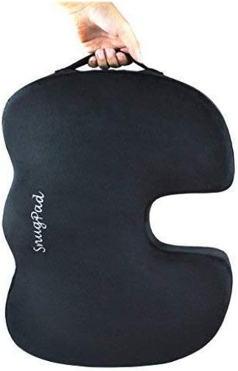 Tailbone Upgraded Memory Foam Seat Cushion, for Sciatica, Back, Hip, and Pain Relief, Firm Comfortable, Support