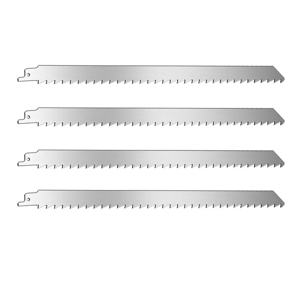 Generic 12" Stainless Steel Reciprocating Saw Blades for Meat 3TPI Blade Kit for