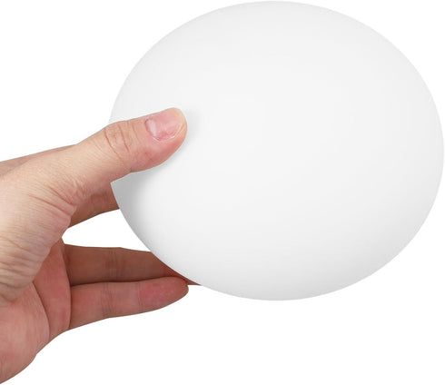 G9 Garneck Small Oval Glass Lamp Shade Threaded Globe Replacement Lampshade Contemporary Glass Globe Light Cover