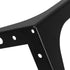 2pcs 13cm Luxshiny Metal Triangle Furniture Legs Black Couch Leg Replacements Stable Support Feet for Cabinet Tv Stand