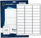 Mailing Address Labels, 1" x 2-5/8", 30-Up FBA Labels, Easy to Peel, 750 Labels - 25 Sheets from SheetLabels.com
