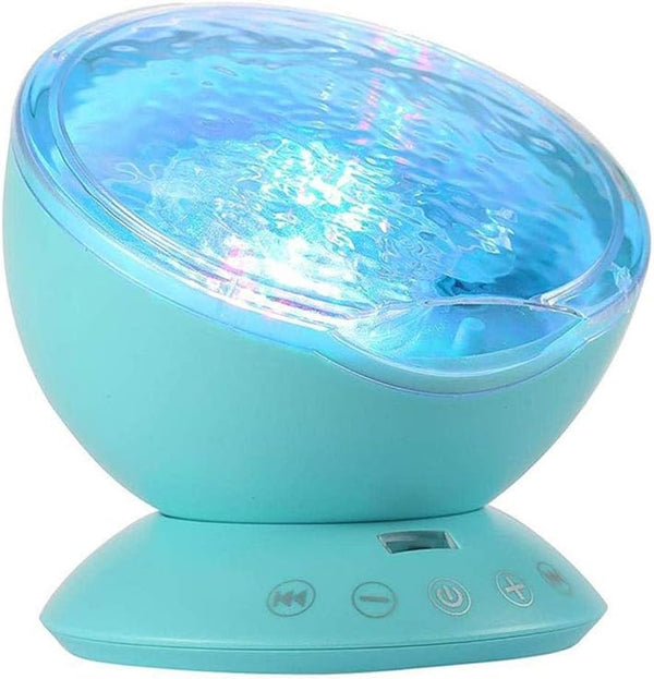 TOMNEW Night Light Projector, Ocean Wave Night Light for Kids Room, Remote