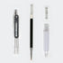 XIZE SH 0.38mm Ultra Fine Point Gel Pens, Black Ink, Smooth Writing, Quick-Drying, Non-Smudge, 6 Count