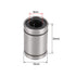 uxcell LM8UU Linear Ball Bearings 8mmx15mmx24mm Carbon Steel for CNC Machine & 3D Printer - 10pcs