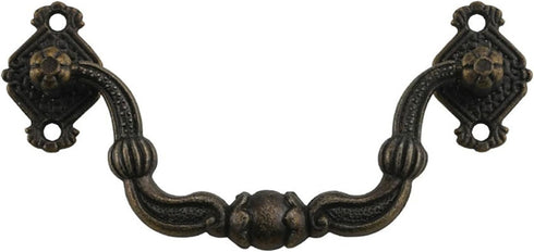 COOLHOOD Drawer Rings Pulls Zincs Alloy Dressers Knob Cupboard Handle Vintage Furniture Handle Bedsides Cabinet Pull