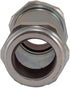 Eastman 5 Inch Long Pattern Compression Coupling, 1-1/2 Inch IPS, Galvanized Steel, Model EZ-20570