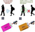 JUMISEE (60 Pack) Holographic RFID Blocking Sleeves, Anti-Theft Wallet Protect Case
