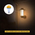 2 Pack LED Amber Light Bulbs, 7W A19, 1800K Warm Light, Blue Light Blocking, 60 Watt Equivalent for Healthy Sleep, 2