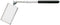 General Tools Oblong Inspection Mirror, 3 1/2-inch x 2-inch, Black on Chrome