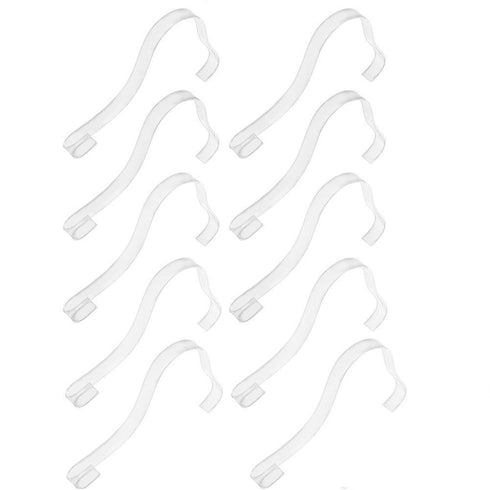 mollensiuer 10Pcs/5Pairs Acrylic Sandal Shoe Store Display Stand Shoe Supports Shaper Forms Inserts