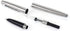 Gullor 5 PCS Classic Stainless Steel EF Nib Fountain Pens Set with Ink Converters