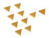 Accusize Industrial Tools Tpg321 Carbide Inserts - Tin Coated, 10 Pcs, 2127-1026x10