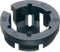 Arlington NM94-25 Black Button Push-In NM Cable Connector, 3/8 Trade Size, Fits 1/2-Inch Knock Outs, 25-Pack
