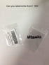 Cambiar Small Clear Poly Zipper Lock Bags 2''x 2'' (Pack of 500) 2 Mil Reclosable Storage Bags