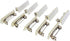 Bulk 50 Pack Premium Safety Bar Pins with Adhesive Sticky Back & Metal Locking Clasp for ID Badges