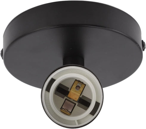 Hilitand E26/E27 Modern Black LED Wall Lamp for Bedroom & Living Room