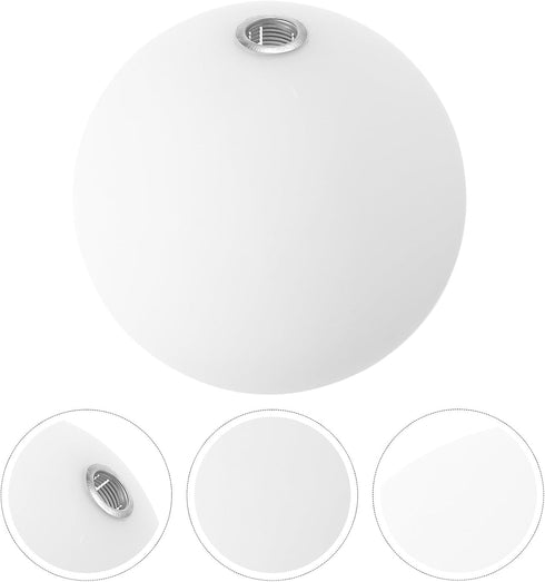 Frosted Glass Globe Lampshade Light Fixture Cover for Pendant Wall Vanity Table Floor Lamps with Vintage Style and Soft