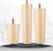 JCVCVV 8CM, 10CM, 12CM, Furniture Wood Legs, Simple Style Dresser Legs, Replacement Legs,