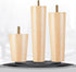 JCVCVV 8CM, 10CM, 12CM, Furniture Wood Legs, Simple Style Dresser Legs, Replacement Legs,