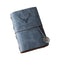 Detachable Hand Ledger Refillable Diary Sketchbook Notebook with Four Inner Cores Leather, Blue