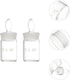 Hemobllo Glass Beakers 2pcs Weighing Bottle Weight Bottle Chemistry Scientific Laboratory Equipment Pycnometer Flask Specific Gravity Bottle Pycnometer Bottle Flat Weighing Pan Glass by Hemobllo