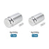 uxcell Gram Calibration Weight Set, 5g 200g 500g M1 Precision Chrome Plated Steel for Digital Balance Scales
