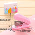 Mini Stapler Set, Manual Stapler with 400 Staples for Document Binding, School Students Office Supplies