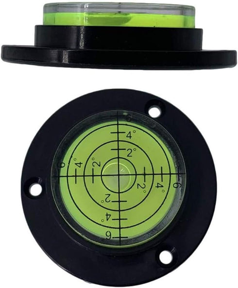 50X13mm Spirit Level Tool, Round Spirit Level Bubble Calibration Bubble Level Measuring Instruments Tool (5 packs)