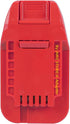 1x Adapter Fits Bauer 20v MAX Cordless Tools Compatible with Porter Cable 20 MAX Lithium Batteries, RED