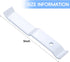 MorningRo 4 3 Closet Pcs Wire Shelf Corner Support Brackets Ventilated Wire Shelving Accessories, Support Brackets