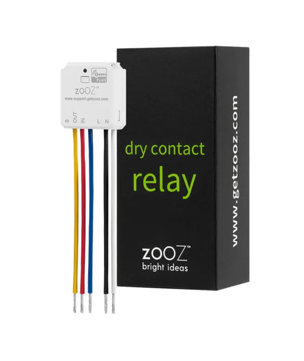 Zooz 700 Series Z-Wave Long Range Smart Relay ZEN51, Installs Behind Wall Switch, Compatible with SmartThings