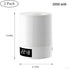 3 2000mAh Dimmable (2, 3.14 4.29) Night Light with Clock, Color Rechargeable LED Touch Lamp, Eye-Caring Cordless