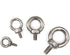 M4 Ring Shape Lifting Threaded Eye Bolt, 304 Stainless Steel for Eye Nut Fastener, 20 Pack