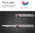 Mini Folding Pocket Knife with 10pcs Replaceable Surgical Blades, Keychain Utility Knives for Women and Men