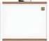 U Brands PinIt Combination Dry Erase Board, 16” x 20” White Frame Office Supplies with Marker and Magnet