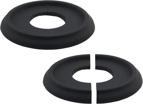 2PCS Black Classic Ceiling Light Fixture Split Ceiling Medallion for Light Fixtures