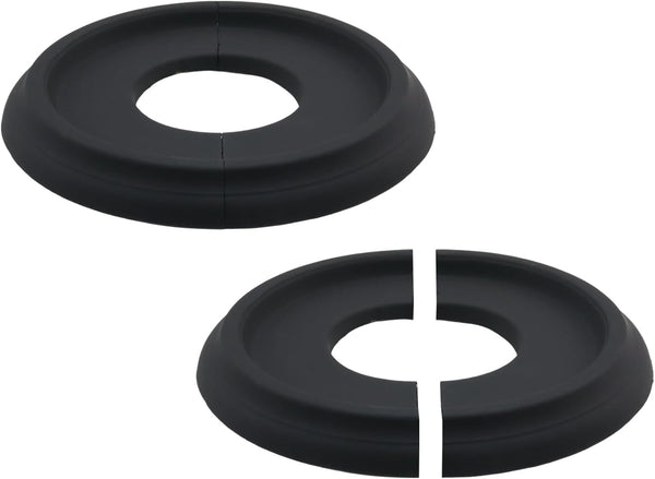 2PCS Black Classic Ceiling Light Fixture Split Ceiling Medallion for Light Fixtures