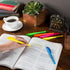 Bic Highlighter Pen Set, Ideal for Home, Office, and School, Assorted Colours, Pack of 5