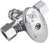 (Pack of 2) 1/4 Turn Dual Pex-A Cold Expansion Outlet Angle Stop Valve - 1/2" Pex-a X (3/8 inch X3/8 inch)