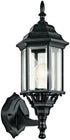 Kichler Chesapeake 17" Outdoor Wall Light in Black, 1-Light Exterior Porch Light,