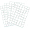Self-Adhesive Screw Hole Stickers, 504 Pcs 0.51inch/13mm Dust Proof Sticker Covers for Wood Screws - White