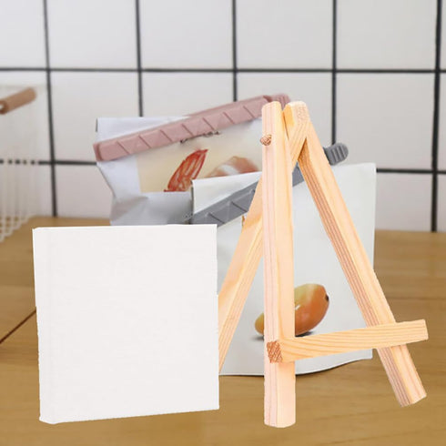 Beavorty 2pcs Home Decoration Tabletop Easel for Kids Kid Suit Paint Easel Mini Things Canvases Painting Supplies Table Stand Mini Easel for Children Small Display Stand Party Supplies Fold