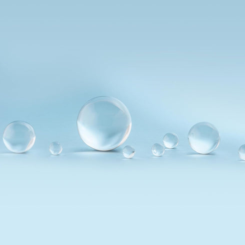150pcs 9mm Glass Ball Boiling Stones, Clear Soda Lime Glass Beads for Bottle Shaking Mixing
